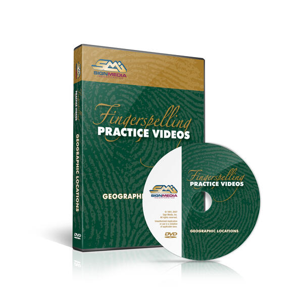 Fingerspelling Practice Videos - Geographic Locations