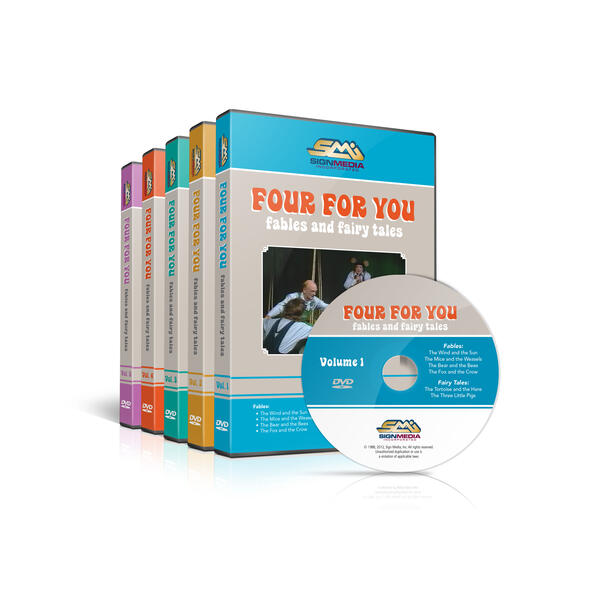 Four for You! Fables and Fairy Tales Series DVD Set