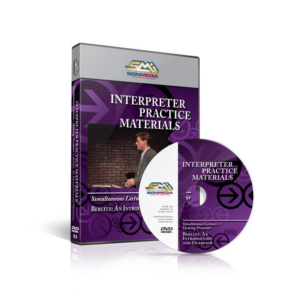 Berlitz: An Introduction and Overview  - Hearing Presenter - Simultaneous