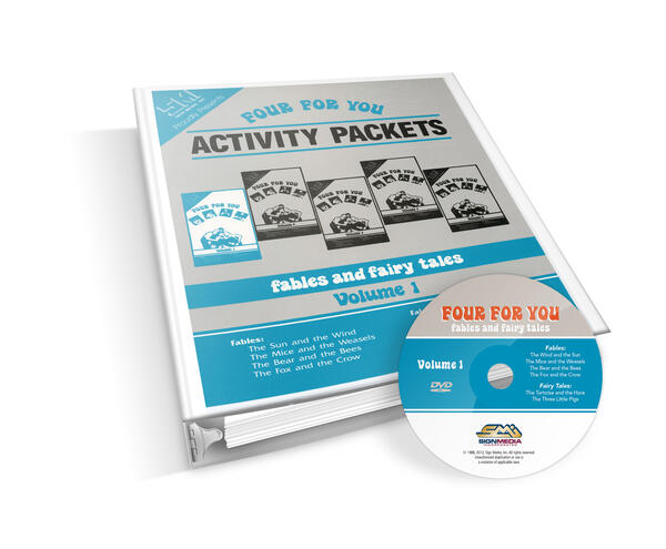 Four for You! Volume 1 Set, DVD & Activity Packet