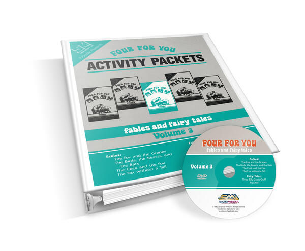 Four for You! Volume 3 Set, DVD & Activity Packet