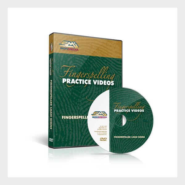 Fingerspelling Practice Videos - Fingerspelled Loan Signs