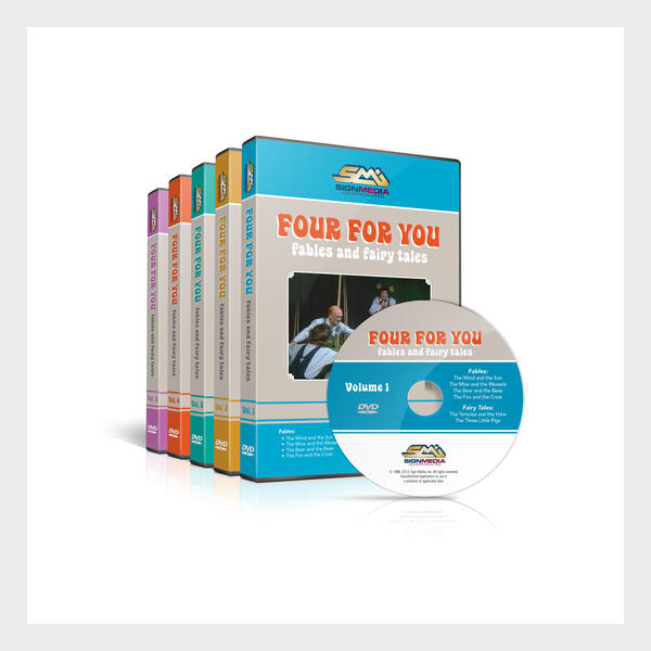 Four for You! Fables and Fairy Tales Series DVD Set