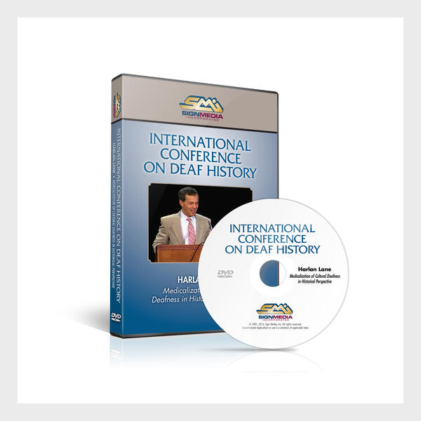 Harlan Lane: Medicalization of Cultural Deafness DVD