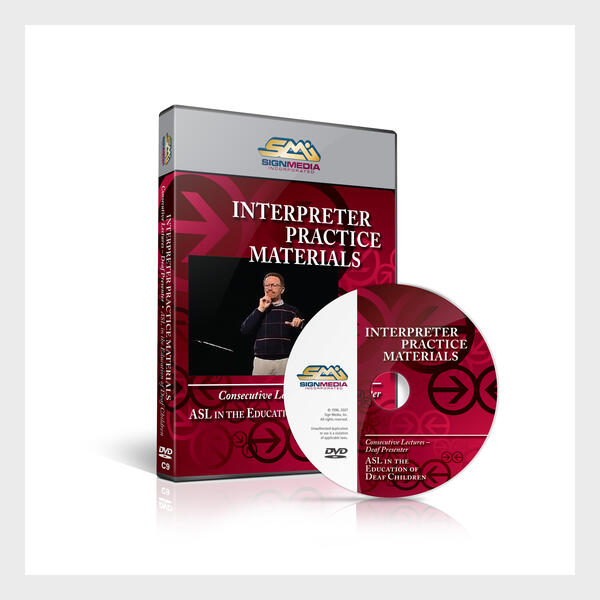 ASL in the Education of Deaf Children - Deaf Presenter - Consecutive