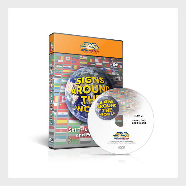 Signs Around the World Country Set #2 Japan, Italy & Finland - DVD